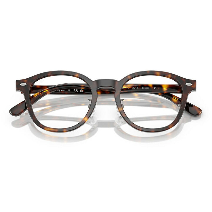 【正規品販売店】度なし1.55レンズ交換+0円 レイバン メガネ フレーム RX5443D 2012 49 Ray-Ban レイバン純正レンズ対応 JAPAN COLLECTION ジャパンコレクション エントリーモデル ボストン スクエア アジアンデザイン ユニセックス 眼鏡 伊達メガネ