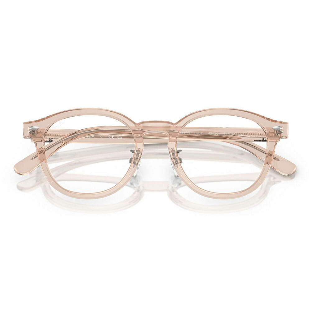 【正規品販売店】度なし1.55レンズ交換+0円 レイバン メガネ フレーム RX5443D 8267 49 Ray-Ban レイバン純正レンズ対応 JAPAN COLLECTION ジャパンコレクション エントリーモデル ボストン スクエア アジアンデザイン ユニセックス 眼鏡 伊達メガネ