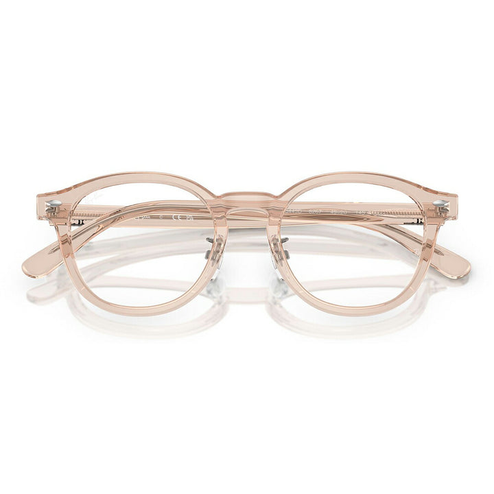 【正規品販売店】度なし1.55レンズ交換+0円 レイバン メガネ フレーム RX5443D 8267 49 Ray-Ban レイバン純正レンズ対応 JAPAN COLLECTION ジャパンコレクション エントリーモデル ボストン スクエア アジアンデザイン ユニセックス 眼鏡 伊達メガネ
