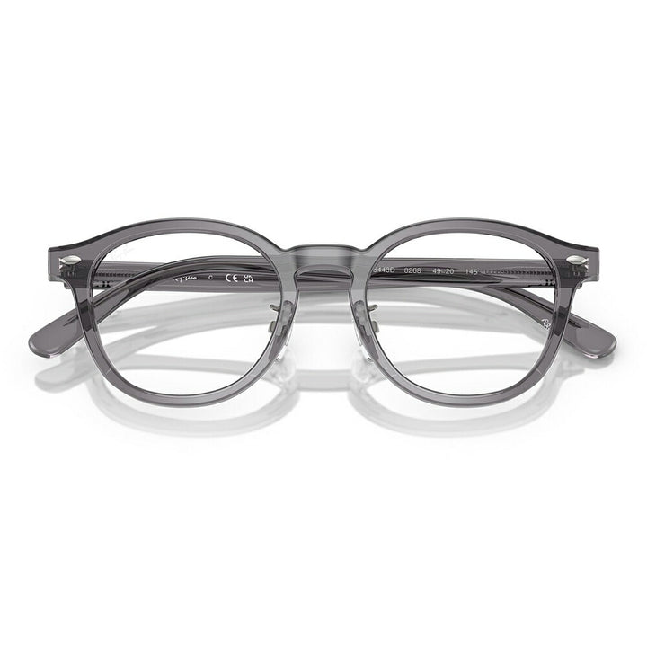 【正規品販売店】度なし1.55レンズ交換+0円 レイバン メガネ フレーム RX5443D 8268 49 Ray-Ban レイバン純正レンズ対応 JAPAN COLLECTION ジャパンコレクション エントリーモデル ボストン スクエア アジアンデザイン ユニセックス 眼鏡 伊達メガネ