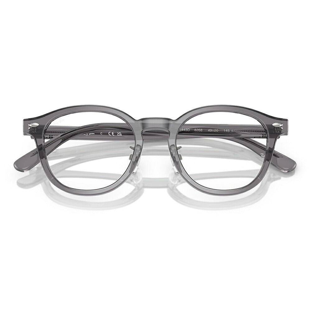 【正規品販売店】レイバン メガネ フレーム ブルーライトカットレンズセット RX5443D 8268 49 Ray-Ban APAN COLLECTION ジャパンコレクション エントリーモデル アジアンデザイン PCメガネ 度付き対応可