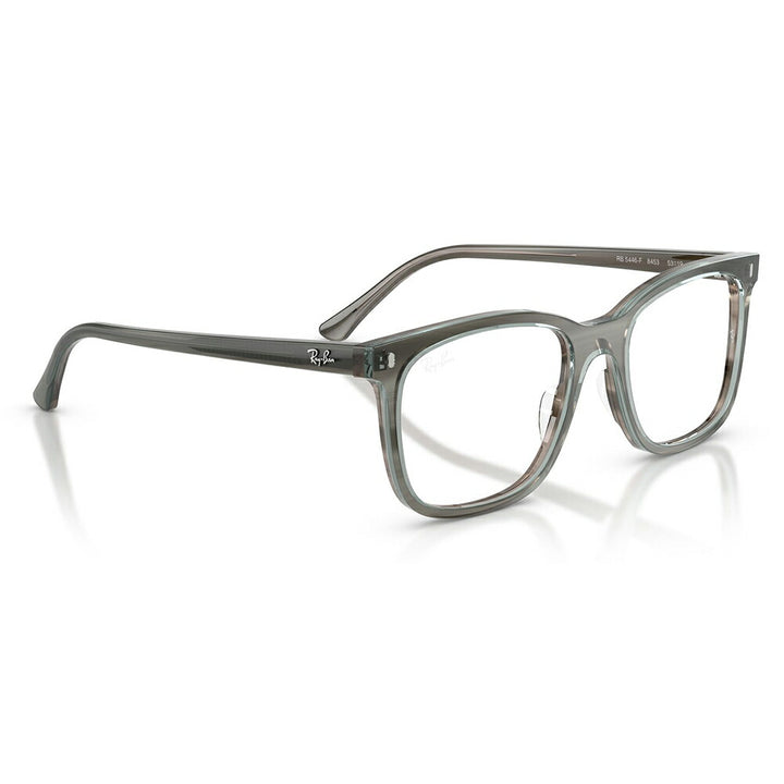 【正規品販売店】度なし1.55レンズ交換+0円 レイバン メガネ フレーム RX5446F 8453 51 53 Ray-Ban レイバン純正レンズ対応 スクエア セル フルフィットモデル ビッグシェイプ 伊達メガネ 眼鏡