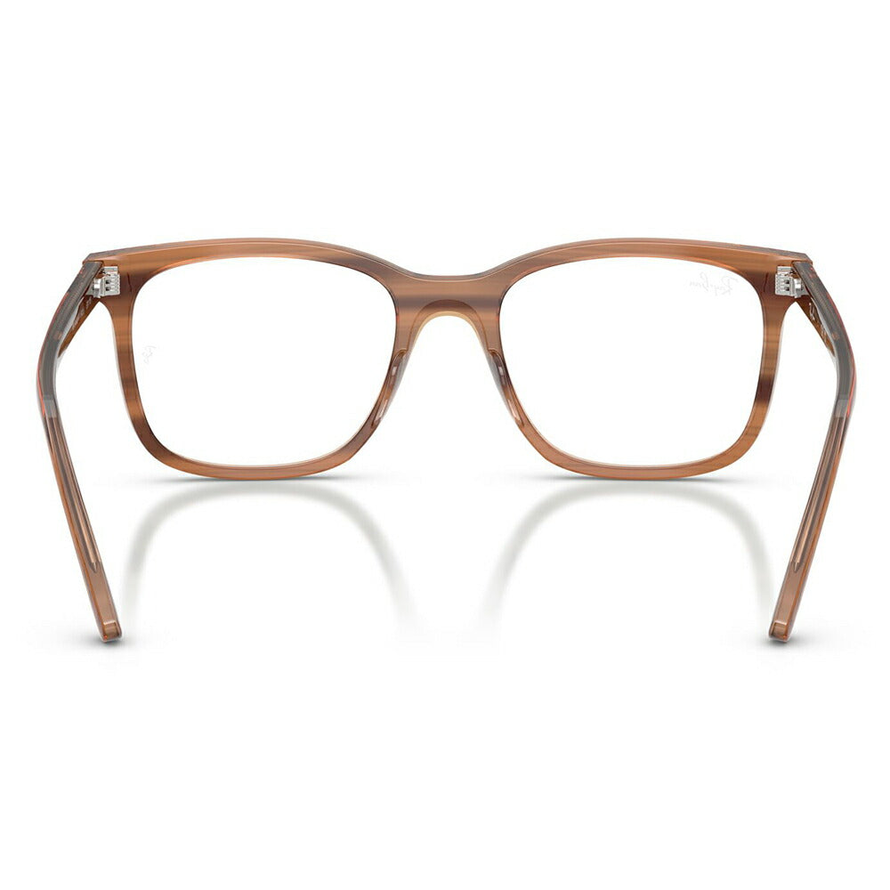【正規品販売店】度なし1.55レンズ交換+0円 レイバン メガネ フレーム RX5446F 8455 51 53 Ray-Ban レイバン純正レンズ対応 スクエア セル フルフィットモデル ビッグシェイプ 伊達メガネ 眼鏡