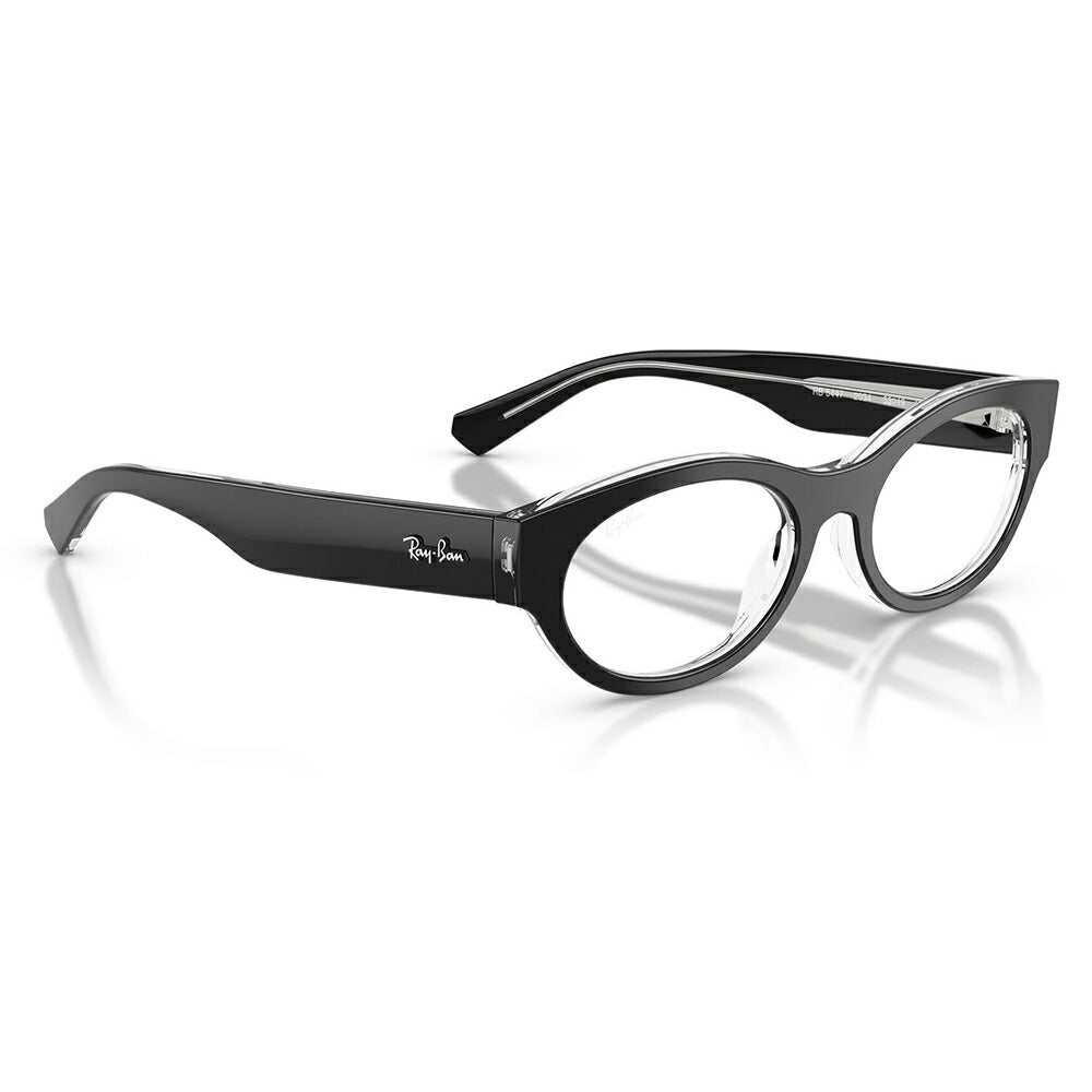 【正規品販売店】度なし1.55レンズ交換+0円 レイバン メガネ フレーム RX5447 2034 51 53 Ray-Ban レイバン純正レンズ対応 オーバル セル