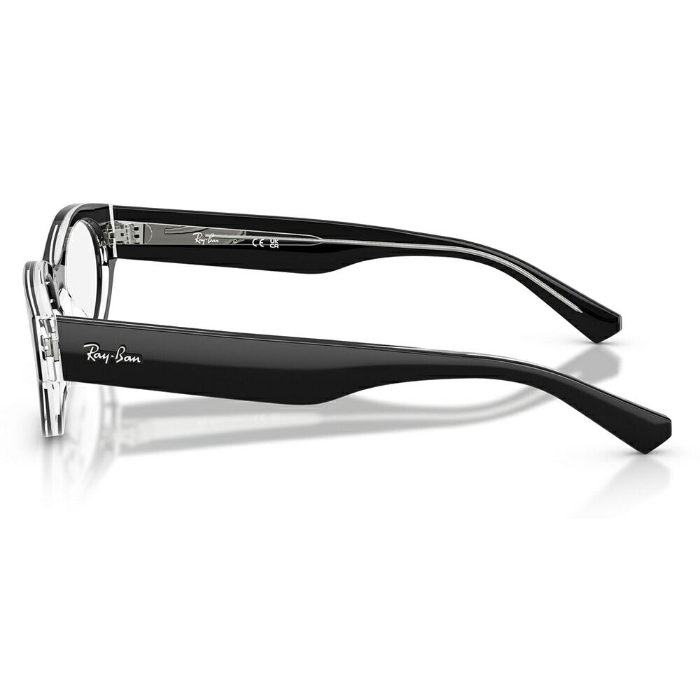 【正規品販売店】度なし1.55レンズ交換+0円 レイバン メガネ フレーム RX5447 2034 51 53 Ray-Ban レイバン純正レンズ対応 オーバル セル