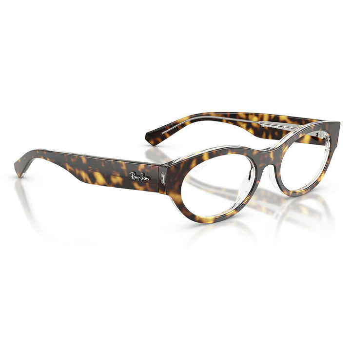 【正規品販売店】度なし1.55レンズ交換+0円 レイバン メガネ フレーム RX5447 5082 51 53 Ray-Ban レイバン純正レンズ対応 オーバル セル