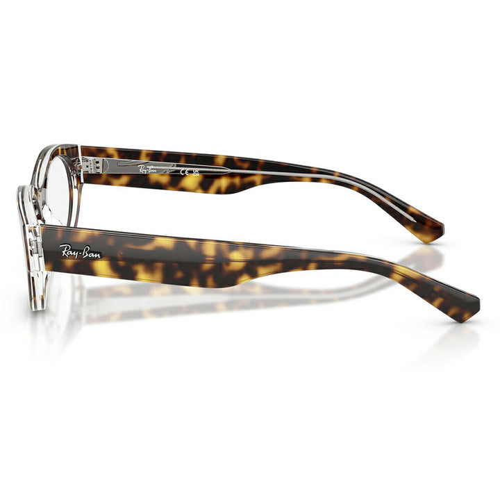 【正規品販売店】度なし1.55レンズ交換+0円 レイバン メガネ フレーム RX5447 5082 51 53 Ray-Ban レイバン純正レンズ対応 オーバル セル