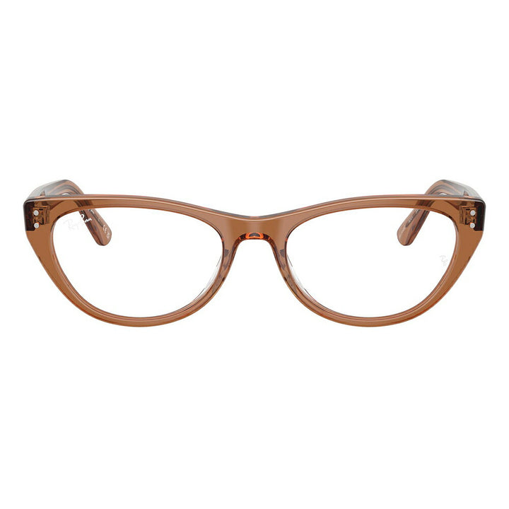 【正規品販売店】度なし1.55レンズ交換+0円 レイバン メガネ フレーム RX5449D 8201 54 Ray-Ban レイバン純正レンズ対応 アジアンデザイン ローブリッジフィット セル キャットアイ レディース 伊達メガネ 眼鏡