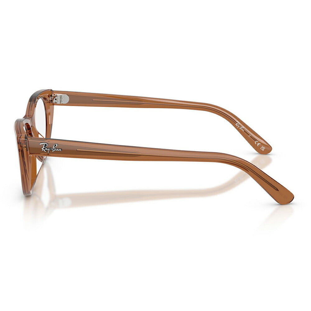 【正規品販売店】度なし1.55レンズ交換+0円 レイバン メガネ フレーム RX5449D 8201 54 Ray-Ban レイバン純正レンズ対応 アジアンデザイン ローブリッジフィット セル キャットアイ レディース 伊達メガネ 眼鏡