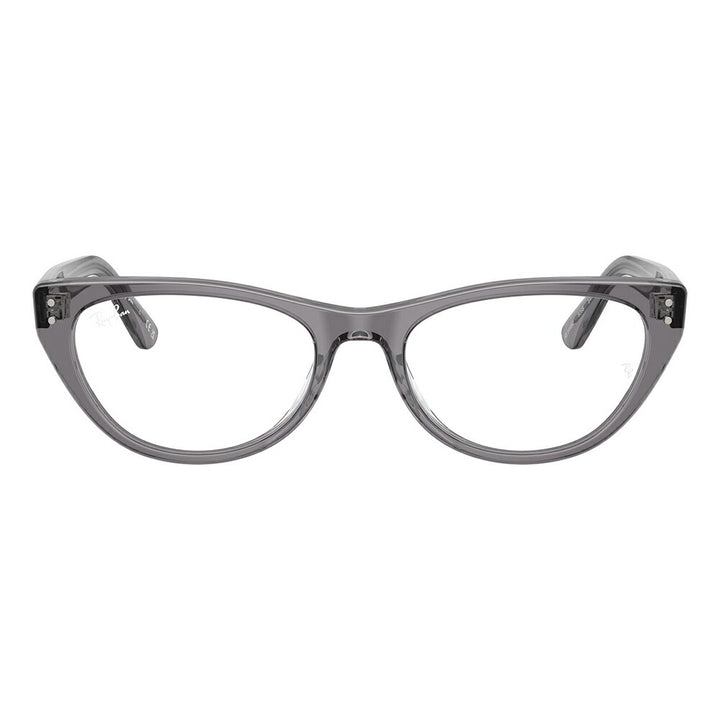 【正規品販売店】度なし1.55レンズ交換+0円 レイバン メガネ フレーム RX5449D 8268 54 Ray-Ban レイバン純正レンズ対応 アジアンデザイン ローブリッジフィット セル キャットアイ レディース 伊達メガネ 眼鏡