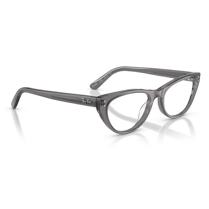 【正規品販売店】度なし1.55レンズ交換+0円 レイバン メガネ フレーム RX5449D 8268 54 Ray-Ban レイバン純正レンズ対応 アジアンデザイン ローブリッジフィット セル キャットアイ レディース 伊達メガネ 眼鏡
