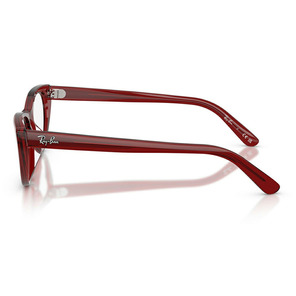 【正規品販売店】度なし1.55レンズ交換+0円 レイバン メガネ フレーム RX5449D 8464 54 Ray-Ban レイバン純正レンズ対応 アジアンデザイン ローブリッジフィット セル キャットアイ レディース 伊達メガネ 眼鏡