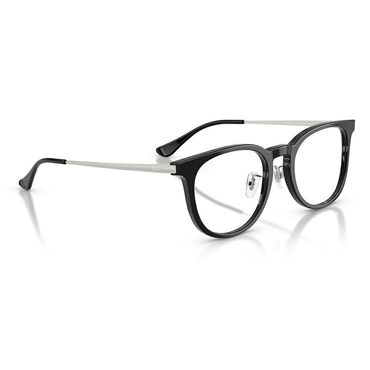 【正規品販売店】度なし1.55レンズ交換+0円 レイバン メガネ フレーム RX5453D 2000 52 Ray-Ban レイバン純正レンズ対応 アジアンデザイン ローブリッジフィット コンビ スクエア メンズ レディース 伊達メガネ 眼鏡