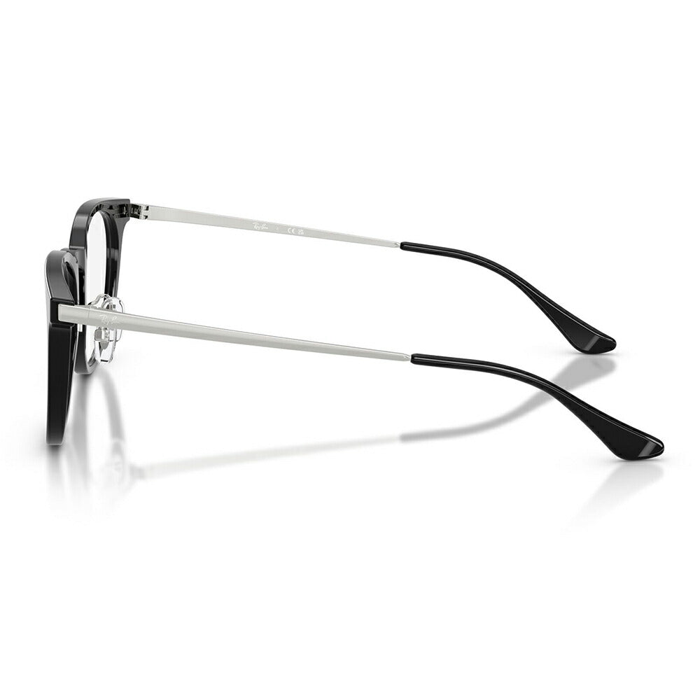 【正規品販売店】度なし1.55レンズ交換+0円 レイバン メガネ フレーム RX5453D 2000 52 Ray-Ban レイバン純正レンズ対応 アジアンデザイン ローブリッジフィット コンビ スクエア メンズ レディース 伊達メガネ 眼鏡
