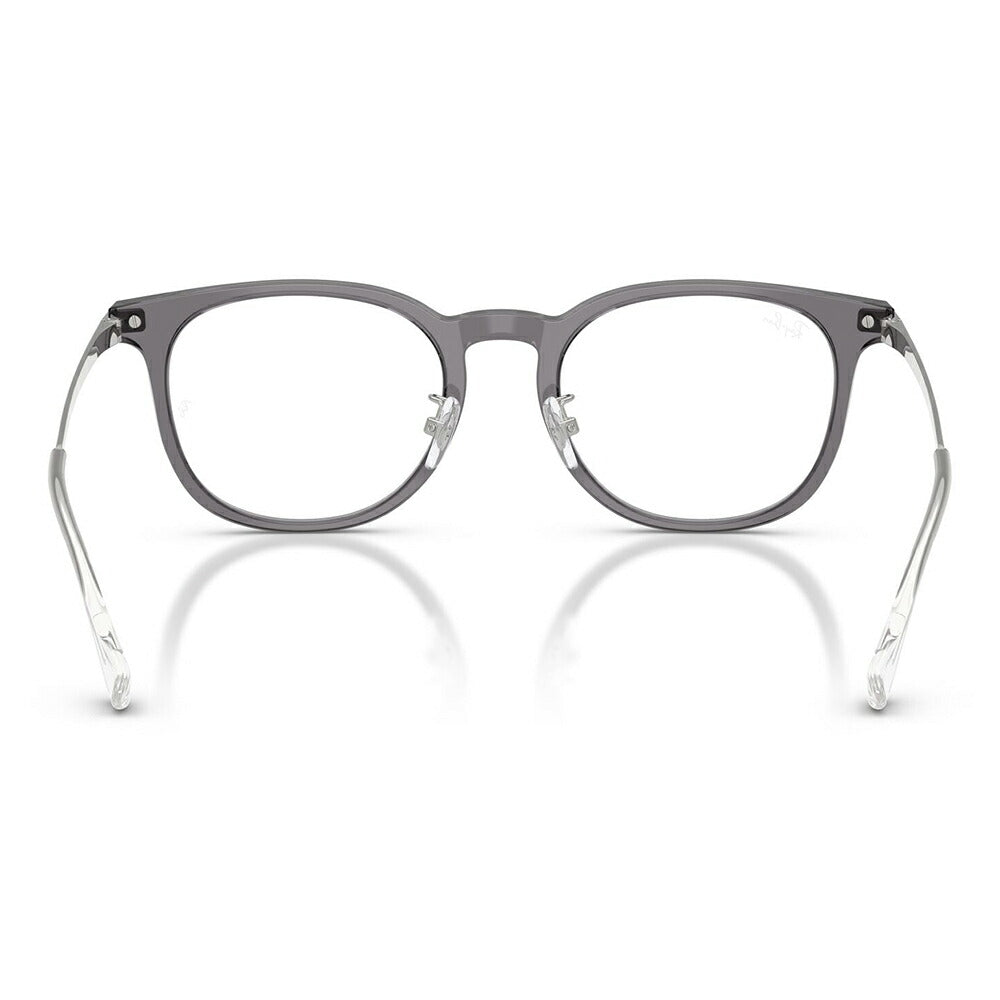 【正規品販売店】度なし1.55レンズ交換+0円 レイバン メガネ フレーム RX5453D 8268 52 Ray-Ban レイバン純正レンズ対応 アジアンデザイン ローブリッジフィット コンビ スクエア メンズ レディース 伊達メガネ 眼鏡
