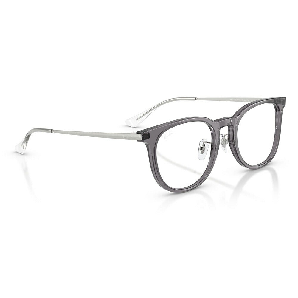 【正規品販売店】度なし1.55レンズ交換+0円 レイバン メガネ フレーム RX5453D 8268 52 Ray-Ban レイバン純正レンズ対応 アジアンデザイン ローブリッジフィット コンビ スクエア メンズ レディース 伊達メガネ 眼鏡