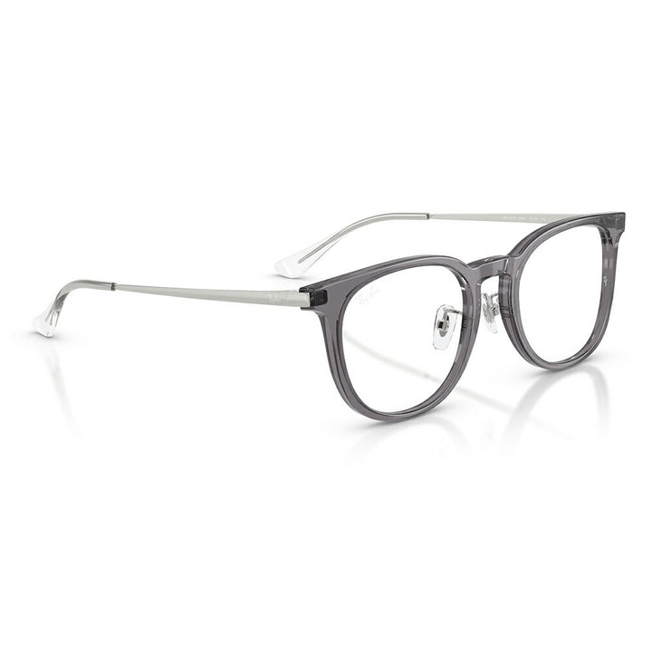 【正規品販売店】度なし1.55レンズ交換+0円 レイバン メガネ フレーム RX5453D 8268 52 Ray-Ban レイバン純正レンズ対応 アジアンデザイン ローブリッジフィット コンビ スクエア メンズ レディース 伊達メガネ 眼鏡