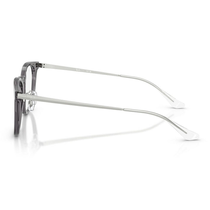 【正規品販売店】度なし1.55レンズ交換+0円 レイバン メガネ フレーム RX5453D 8268 52 Ray-Ban レイバン純正レンズ対応 アジアンデザイン ローブリッジフィット コンビ スクエア メンズ レディース 伊達メガネ 眼鏡