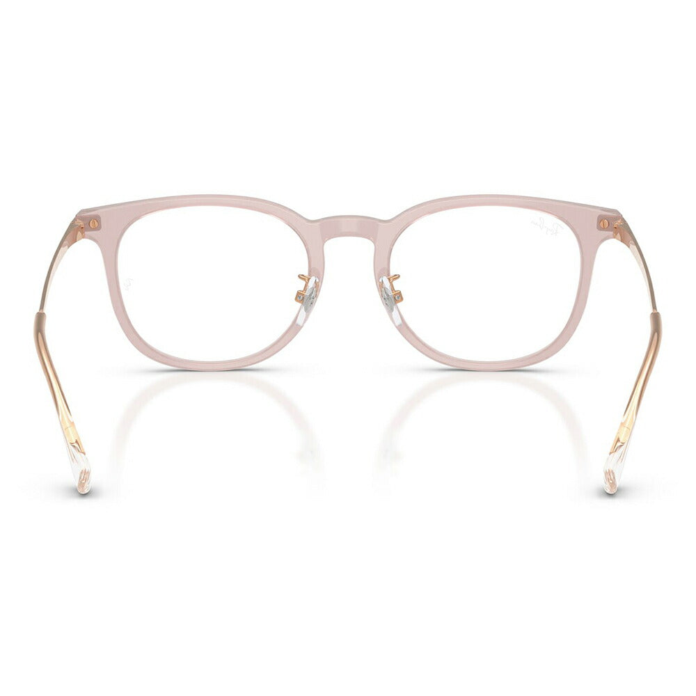 【正規品販売店】度なし1.55レンズ交換+0円 レイバン メガネ フレーム RX5453D 8438 52 Ray-Ban レイバン純正レンズ対応 アジアンデザイン ローブリッジフィット コンビ スクエア メンズ レディース 伊達メガネ 眼鏡