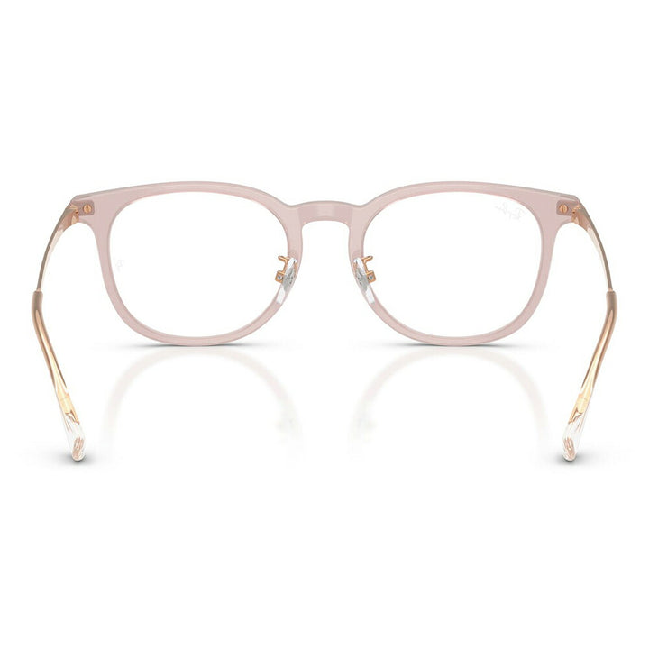 【正規品販売店】度なし1.55レンズ交換+0円 レイバン メガネ フレーム RX5453D 8438 52 Ray-Ban レイバン純正レンズ対応 アジアンデザイン ローブリッジフィット コンビ スクエア メンズ レディース 伊達メガネ 眼鏡