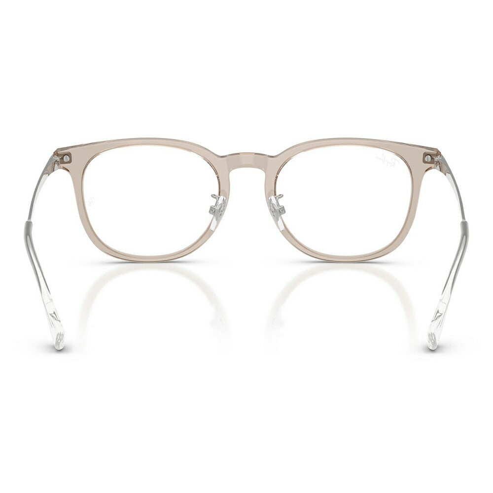 【正規品販売店】度なし1.55レンズ交換+0円 レイバン メガネ フレーム RX5453D 8449 52 Ray-Ban レイバン純正レンズ対応 アジアンデザイン ローブリッジフィット コンビ スクエア メンズ レディース 伊達メガネ 眼鏡