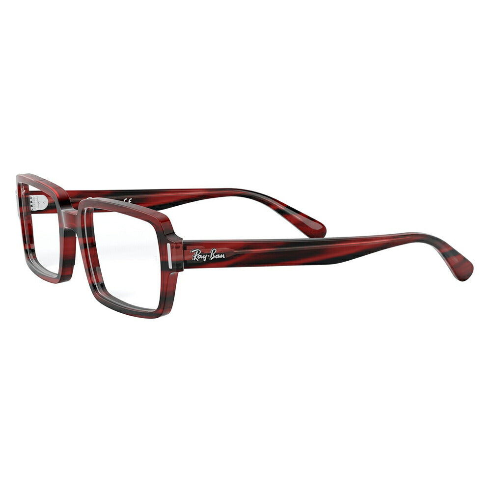 【アウトレット】度なし1.55レンズ交換+0円 レイバン メガネ フレーム RX5473 8054 52 Ray-Ban ベンジー BENJI セル スクエア 伊達メガネ 眼鏡