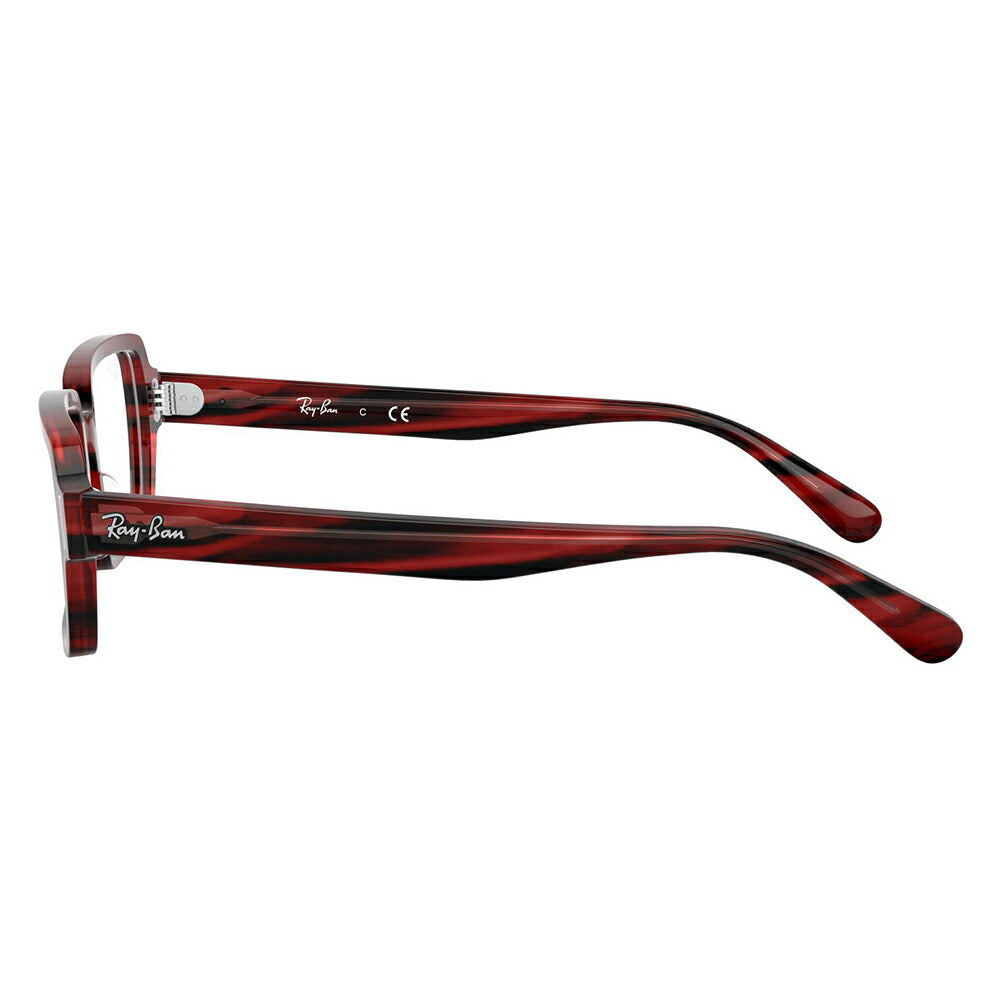 【アウトレット】度なし1.55レンズ交換+0円 レイバン メガネ フレーム RX5473 8054 52 Ray-Ban ベンジー BENJI セル スクエア 伊達メガネ 眼鏡