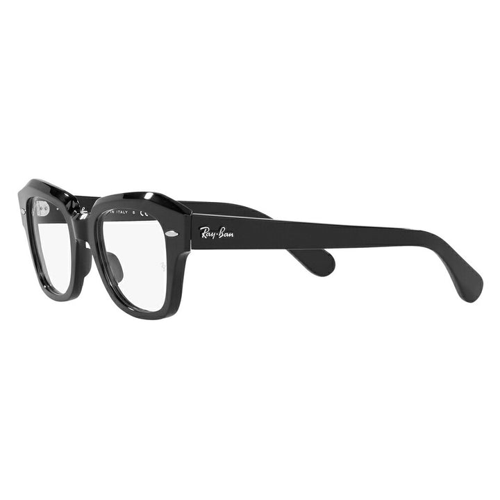 【アウトレット】度なし1.55レンズ交換+0円 レイバン メガネ フレーム RX5486 2000 46 48 Ray-Ban STATE STREET スクエア セル ユニセックス 伊達メガネ 眼鏡