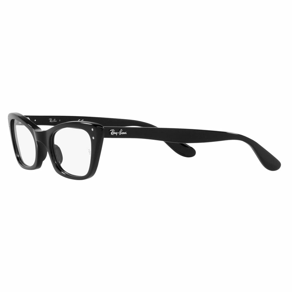 [Authentic Retailer] Non-prescription 1.55 lens replacement +0 yen Ray-Ban glasses frame RX5499 2000 49 51 Ray-Ban Ray-Ban genuine lens compatible Burbank Family Lady Burbank Cat Fox Cell Full Rim Ladies 