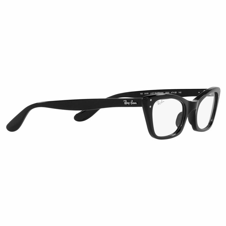 [Authentic Retailer] Non-prescription 1.55 lens replacement +0 yen Ray-Ban glasses frame RX5499 2000 49 51 Ray-Ban Ray-Ban genuine lens compatible Burbank Family Lady Burbank Cat Fox Cell Full Rim Ladies 