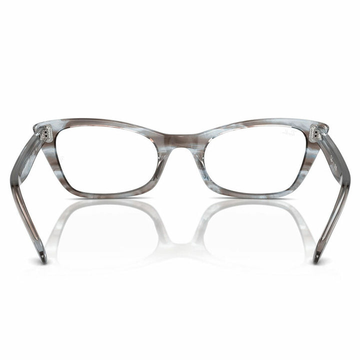 【正規品販売店】度なし1.55レンズ交換+0円 レイバン メガネ フレーム RX5499 8361 49 51 Ray-Ban レイバン純正レンズ対応 バーバンクファミリー Lady burbank キャット フォックス セル フルリム レディース