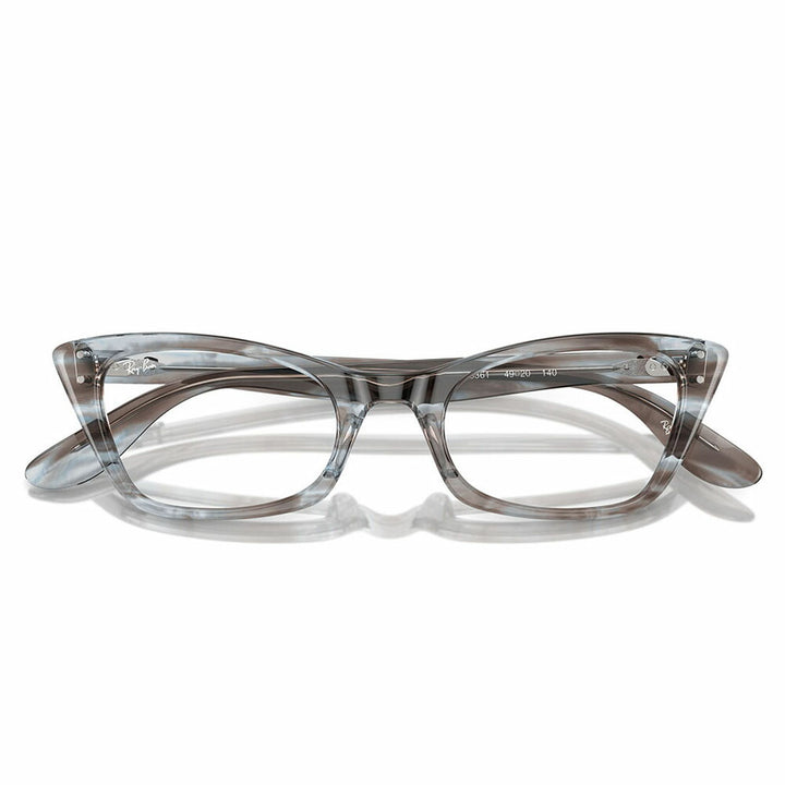 【正規品販売店】度なし1.55レンズ交換+0円 レイバン メガネ フレーム RX5499 8361 49 51 Ray-Ban レイバン純正レンズ対応 バーバンクファミリー Lady burbank キャット フォックス セル フルリム レディース