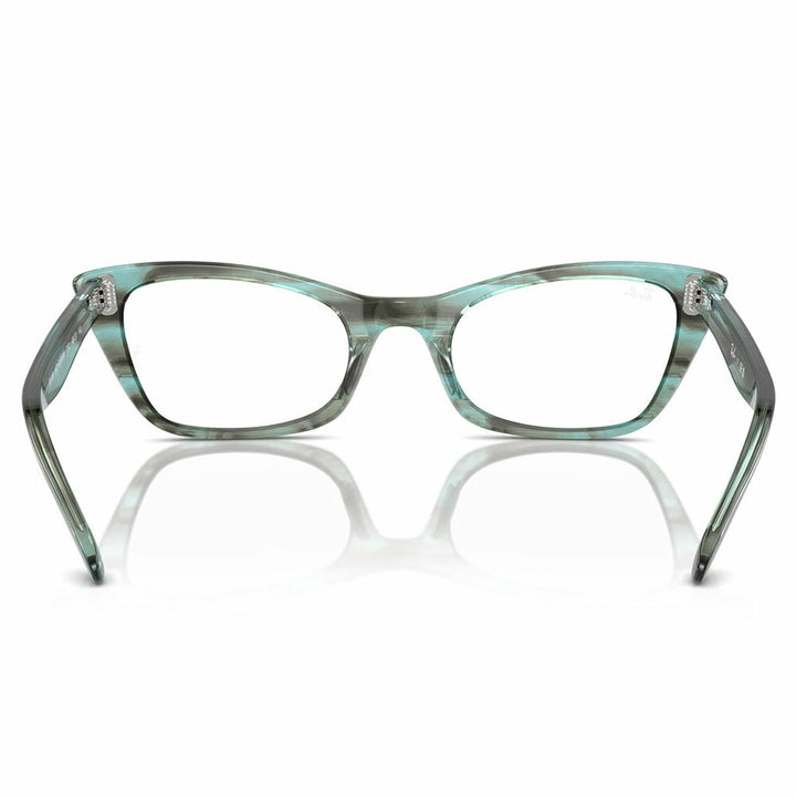 【正規品販売店】度なし1.55レンズ交換+0円 レイバン メガネ フレーム RX5499 8362 49 51 Ray-Ban レイバン純正レンズ対応 バーバンクファミリー Lady burbank キャット フォックス セル フルリム レディース