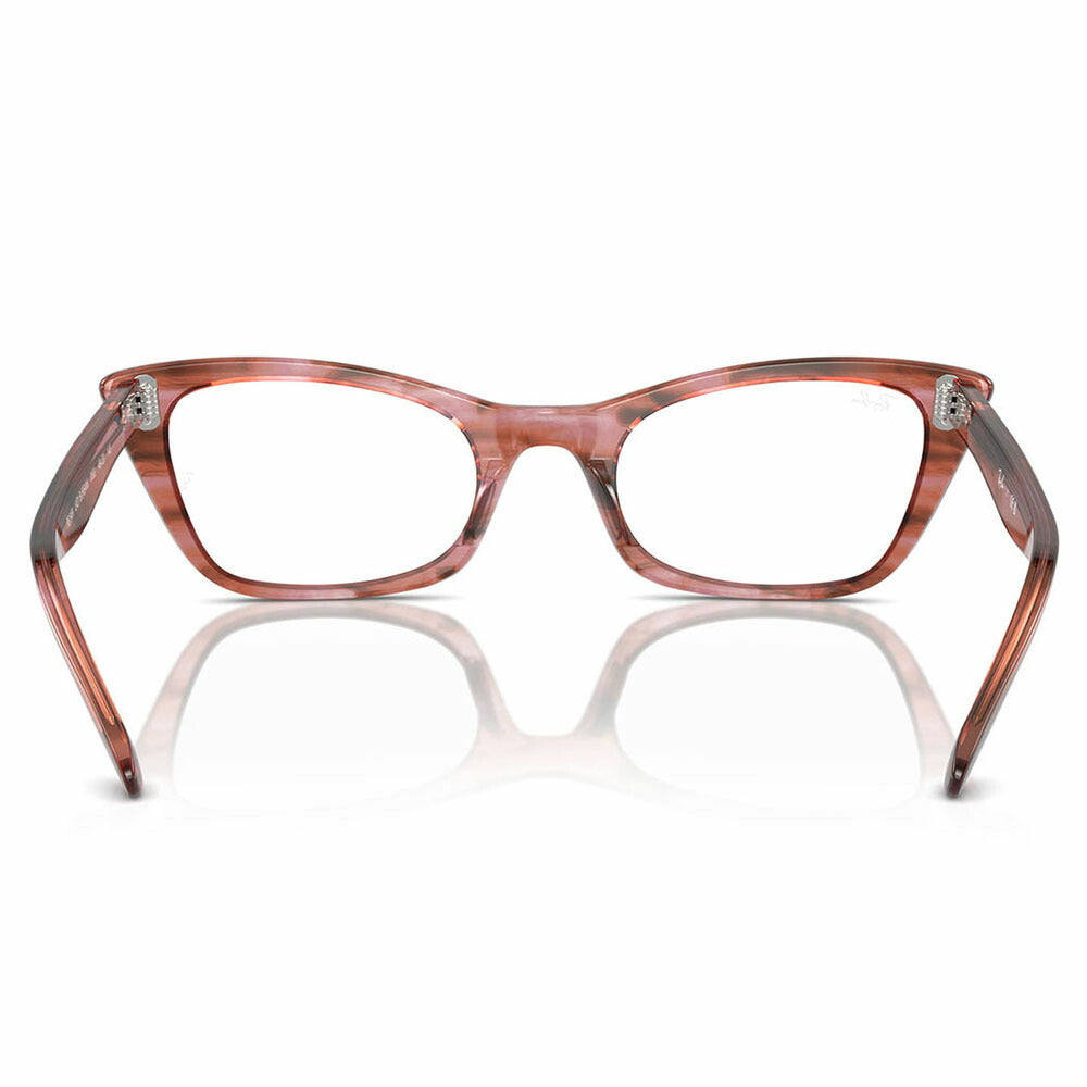 【正規品販売店】度なし1.55レンズ交換+0円 レイバン メガネ フレーム RX5499 8363 49 51 Ray-Ban レイバン純正レンズ対応 バーバンクファミリー Lady burbank キャット フォックス セル フルリム レディース