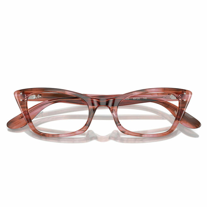 【正規品販売店】度なし1.55レンズ交換+0円 レイバン メガネ フレーム RX5499 8363 49 51 Ray-Ban レイバン純正レンズ対応 バーバンクファミリー Lady burbank キャット フォックス セル フルリム レディース