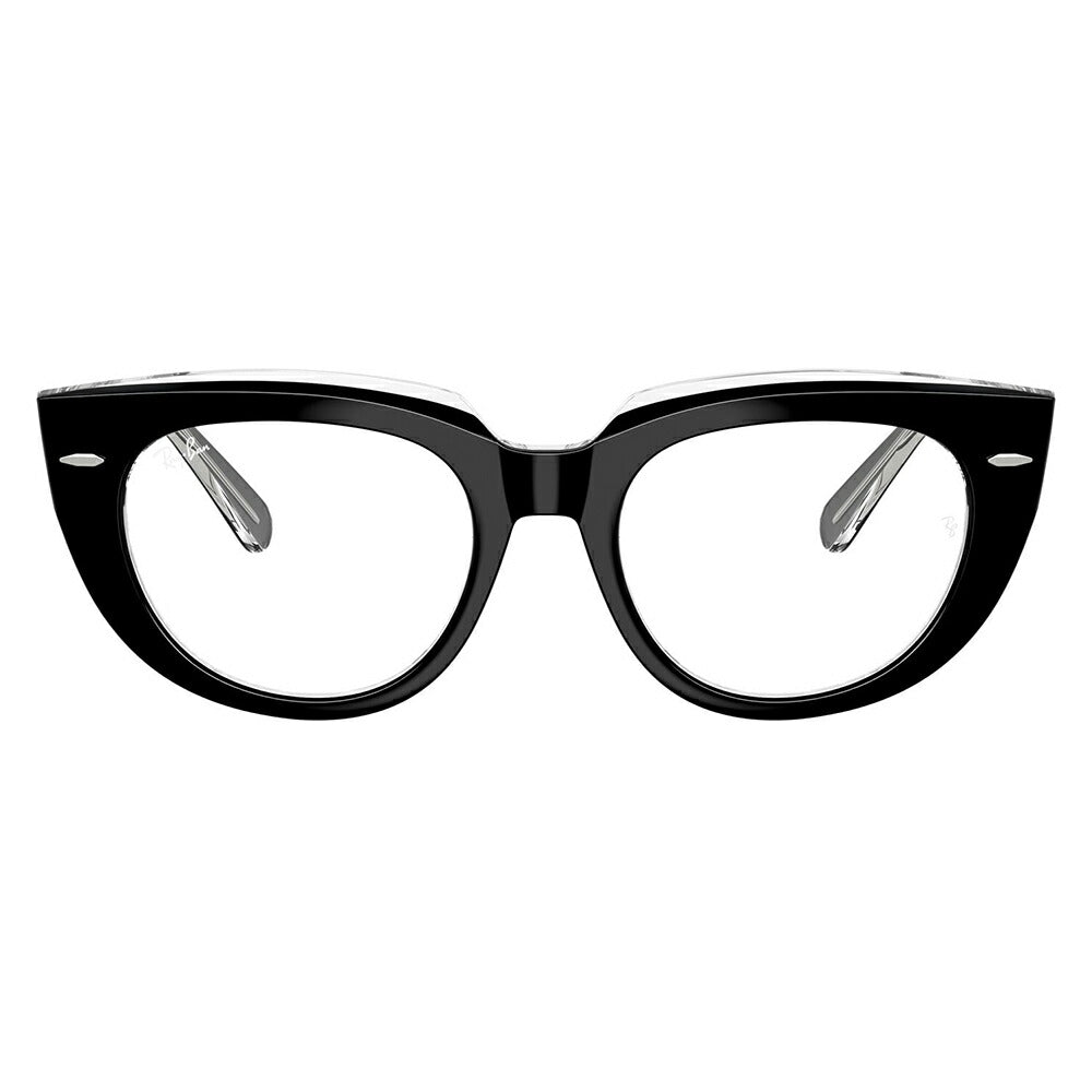 【正規品販売店】度なし1.55レンズ交換+0円 レイバン メガネ フレーム RX5586 2034 48 50 Ray-Ban レイバン純正レンズ対応 DOREEN ドリーン STATE STREET セル レディース パントス ツートン