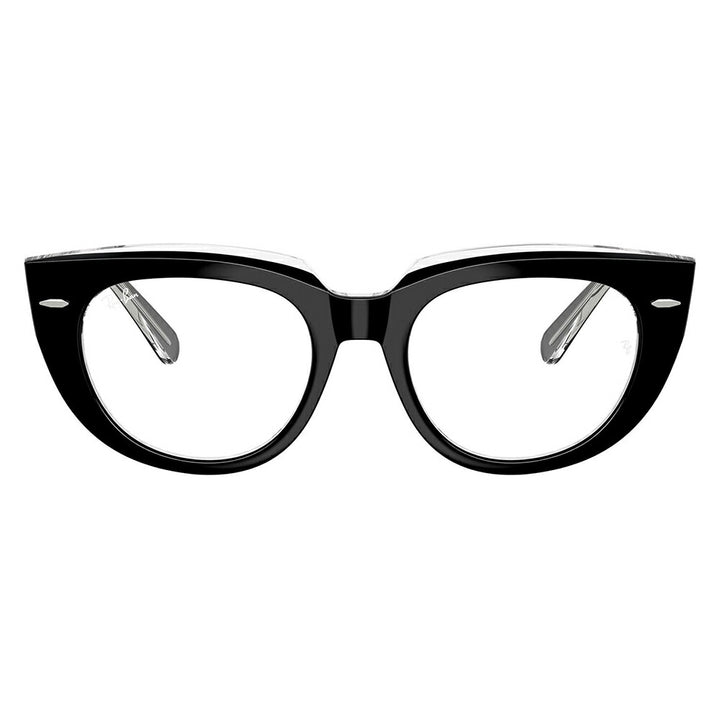 【正規品販売店】度なし1.55レンズ交換+0円 レイバン メガネ フレーム RX5586 2034 48 50 Ray-Ban レイバン純正レンズ対応 DOREEN ドリーン STATE STREET セル レディース パントス ツートン