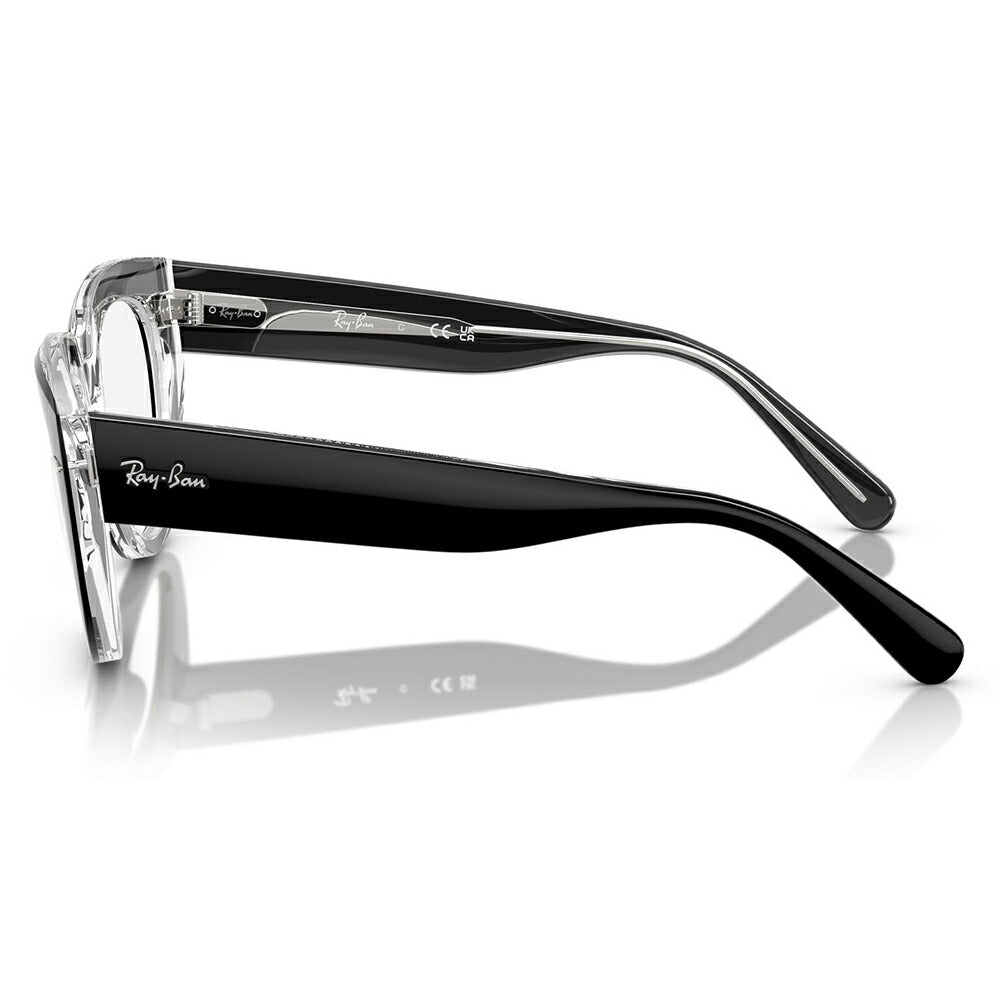 【正規品販売店】度なし1.55レンズ交換+0円 レイバン メガネ フレーム RX5586 2034 48 50 Ray-Ban レイバン純正レンズ対応 DOREEN ドリーン STATE STREET セル レディース パントス ツートン