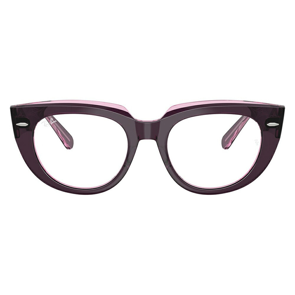 【正規品販売店】度なし1.55レンズ交換+0円 レイバン メガネ フレーム RX5586 8364 48 50 Ray-Ban レイバン純正レンズ対応 DOREEN ドリーン STATE STREET セル レディース パントス ツートン