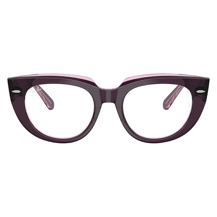 【正規品販売店】度なし1.55レンズ交換+0円 レイバン メガネ フレーム RX5586 8364 48 50 Ray-Ban レイバン純正レンズ対応 DOREEN ドリーン STATE STREET セル レディース パントス ツートン