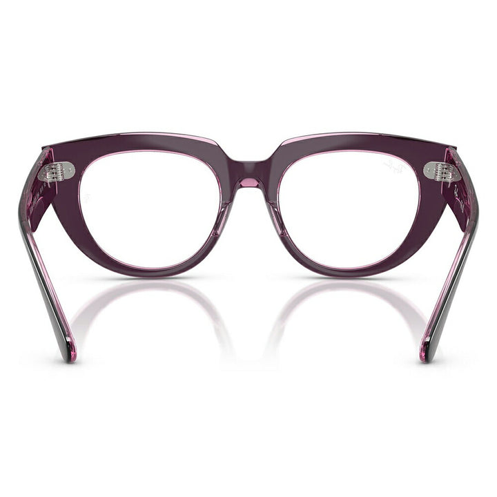 【正規品販売店】度なし1.55レンズ交換+0円 レイバン メガネ フレーム RX5586 8364 48 50 Ray-Ban レイバン純正レンズ対応 DOREEN ドリーン STATE STREET セル レディース パントス ツートン