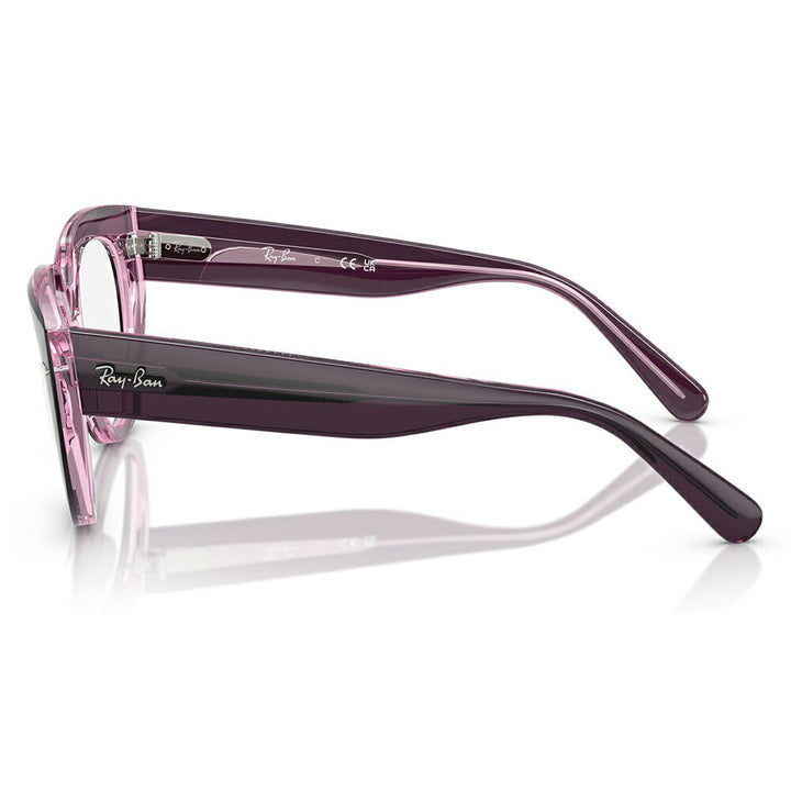 【正規品販売店】度なし1.55レンズ交換+0円 レイバン メガネ フレーム RX5586 8364 48 50 Ray-Ban レイバン純正レンズ対応 DOREEN ドリーン STATE STREET セル レディース パントス ツートン