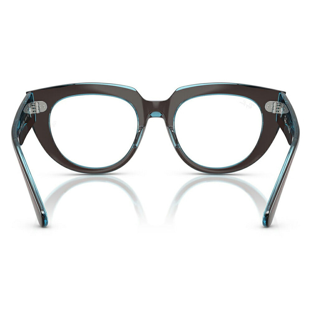 【正規品販売店】度なし1.55レンズ交換+0円 レイバン メガネ フレーム RX5586 8366 48 50 Ray-Ban レイバン純正レンズ対応 DOREEN ドリーン STATE STREET セル レディース パントス ツートン