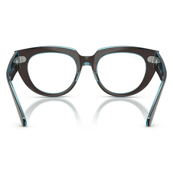 【正規品販売店】度なし1.55レンズ交換+0円 レイバン メガネ フレーム RX5586 8366 48 50 Ray-Ban レイバン純正レンズ対応 DOREEN ドリーン STATE STREET セル レディース パントス ツートン