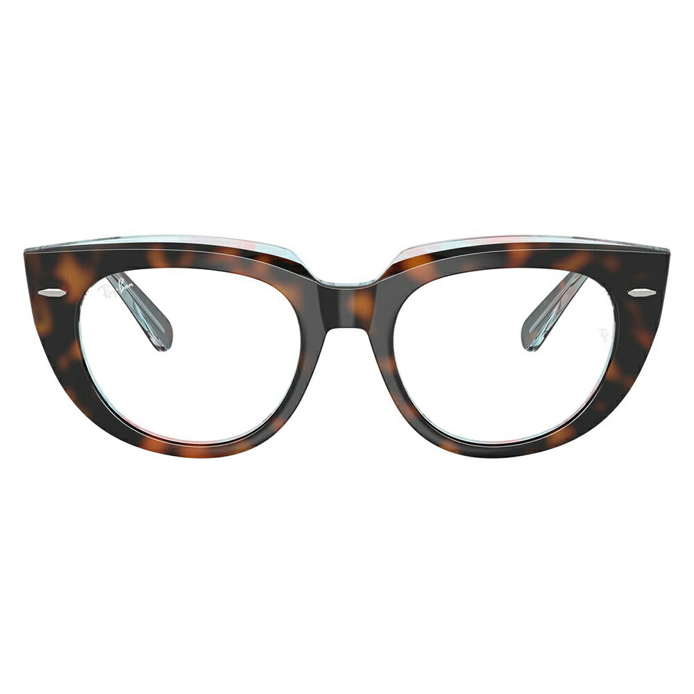 【正規品販売店】度なし1.55レンズ交換+0円 レイバン メガネ フレーム RX5586 8401 48 50 Ray-Ban レイバン純正レンズ対応 DOREEN ドリーン STATE STREET セル レディース パントス ツートン