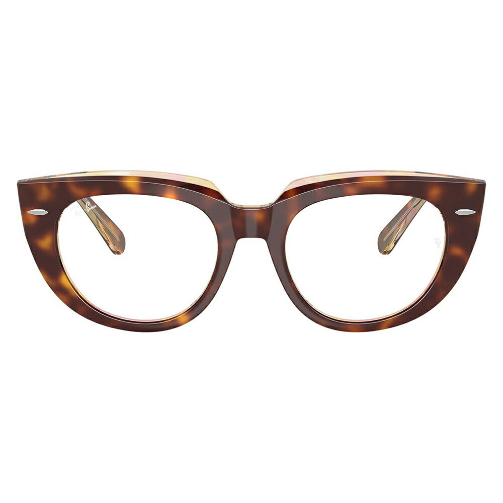 【正規品販売店】度なし1.55レンズ交換+0円 レイバン メガネ フレーム RX5586 8402 48 50 Ray-Ban レイバン純正レンズ対応 DOREEN ドリーン STATE STREET セル レディース パントス ツートン