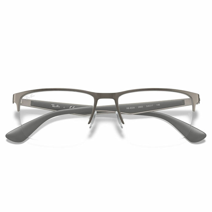 【正規品販売店】度なし1.55レンズ交換+0円 レイバン メガネ フレーム RX6335 2855 54 58 Ray-Ban レイバン純正レンズ対応 ナイロール スクエア