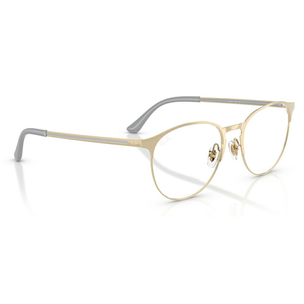 【正規品販売店】度なし1.55レンズ交換+0円 レイバン メガネ フレーム RX6375 2993 51 53 Ray-Ban レイバン純正レンズ対応 ヤングスター YOUNGSTER ボストン メタル 伊達メガネ 眼鏡