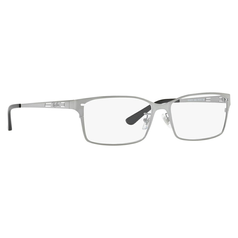 【正規品販売店】度なし1.55レンズ交換+0円 レイバン メガネ フレーム RX6387D 2502 57 Ray-Ban レイバン純正レンズ対応 スクエア アジアンモデル メタル