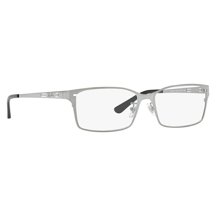 【正规品贩售売店】度なし1.55renzu交换+0円 reiban メガネ fureーム RX6387D 2502 57 Ray-Ban reiban 纯正renzu対応 sukueia アジianmoderuメタル